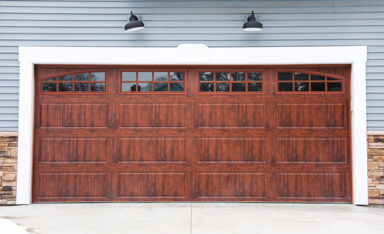 Secure garage door