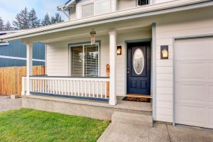 Should your garage door match your front door
