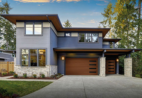 What Garage Styles Match My House, Matching Modern Garage Door And Front