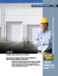 Wayne Dalton Steel Sectional Doors 2415 Brochure